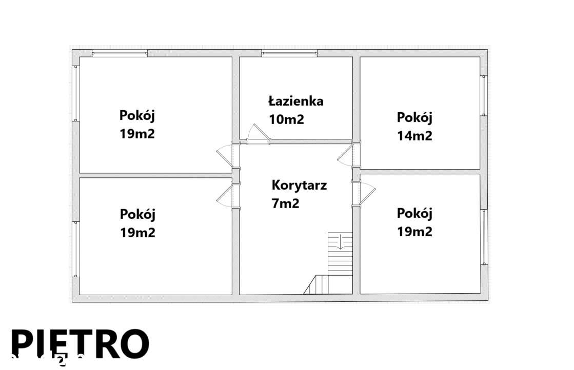 Dom o pow. 265m2 na działce 768m2 ul. Grunwaldzka-18