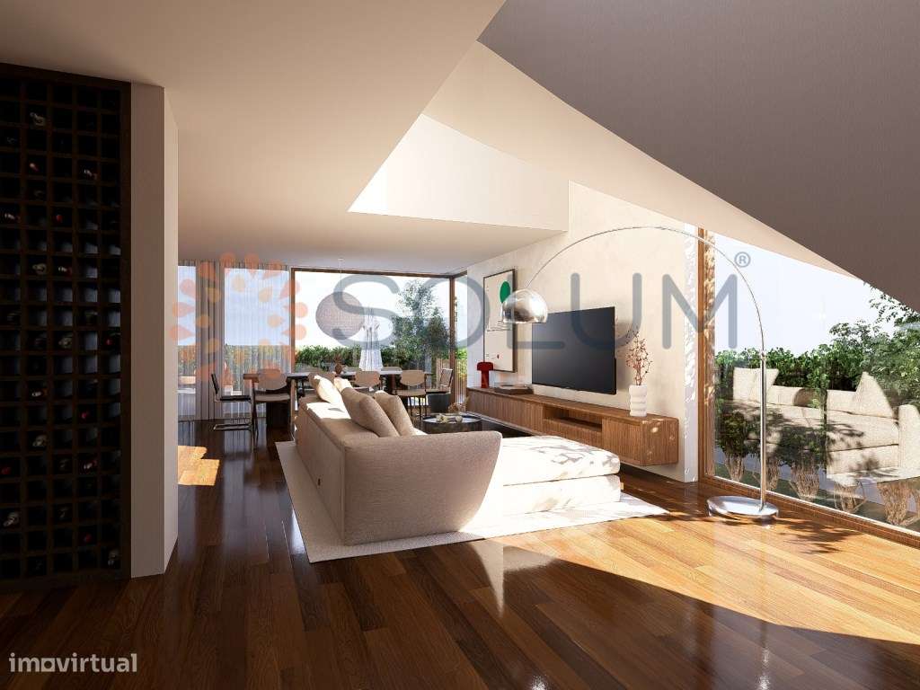 Moradia Contemporânea com Piscina e Design Moderno - Montijo-1