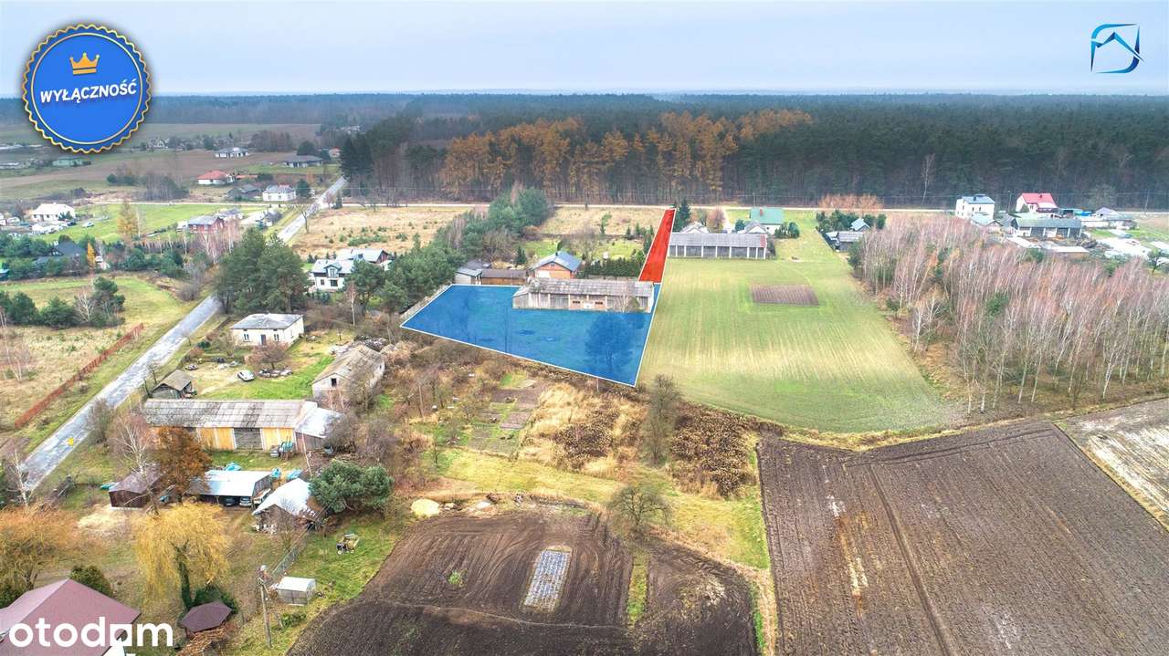 Działka budowlna w Kozłówce - Pełny obrazek: 5/8