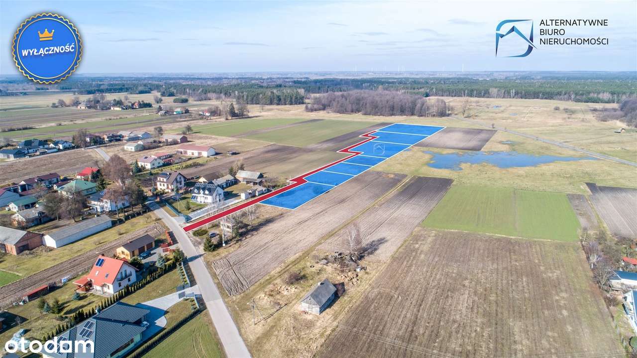 Działki budowlane oraz rolne Garbów m Wola Przyb. - Pełny obrazek: 4/7