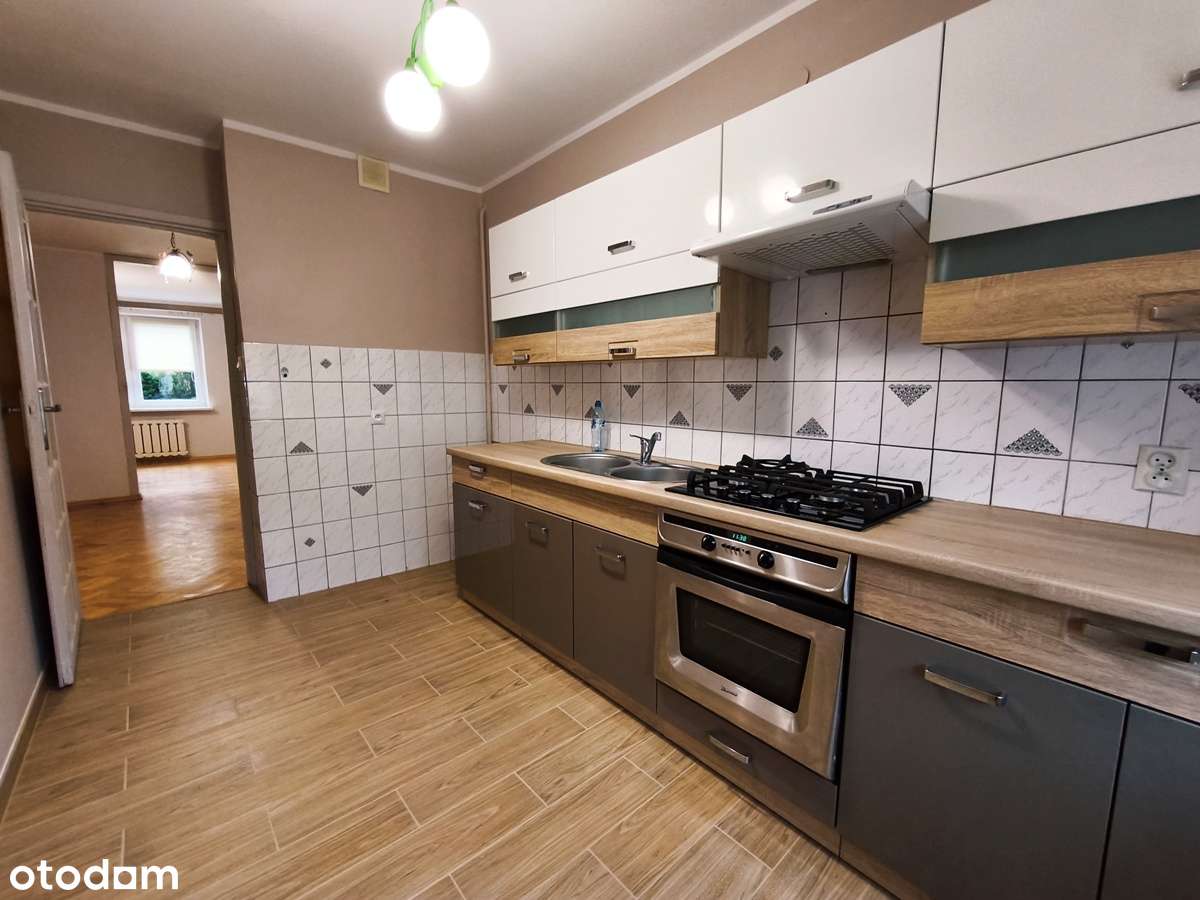 Wynajmę rozkładowe, 3 pok. mieszkanie z balkonem, parter - Pełny obrazek: 2/14