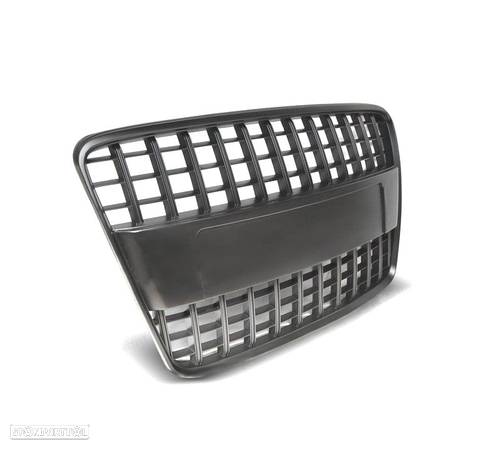 GRELHA FRONTAL PARA AUDI A4 B7 LOOK S-LINE PRETO - 2