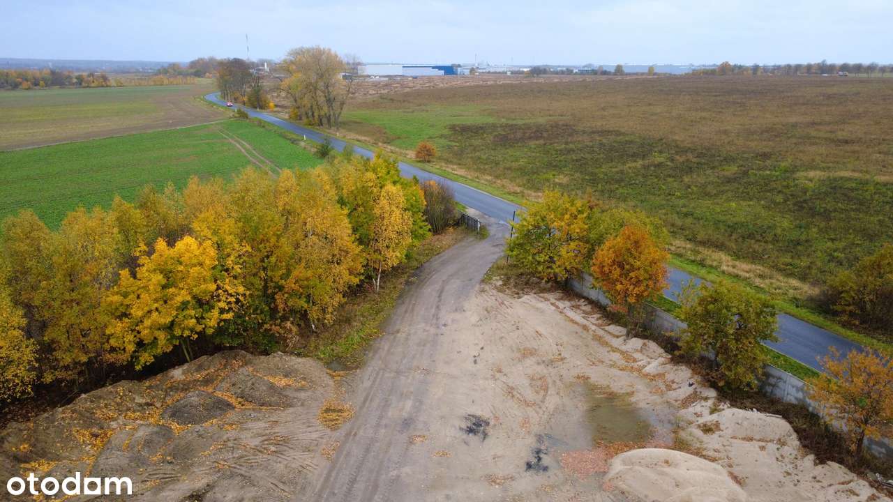 Działka przemysłowa 2,17 ha – strefa Żary, media, wjazd TIR, A18-11