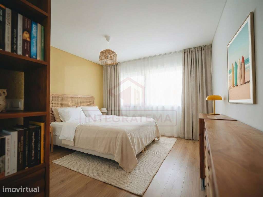 Apartamento T2 com rooftop e estacionamento - Mar à Vista-9