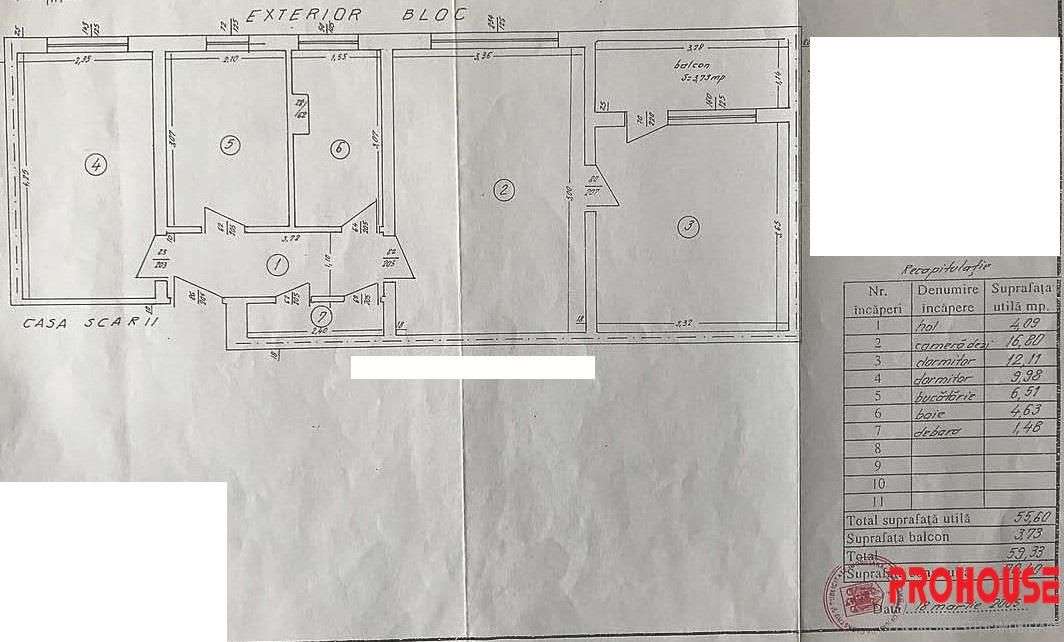 Aleea Parcului, 3 camere, etaj 3- de renovat!-13