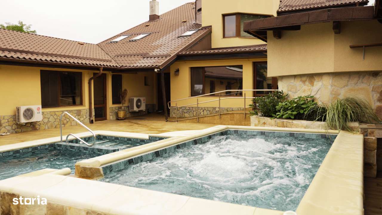 Buftea vila independenta energetic piscina jacuzzi garaj teren 3000 mp - Imagine principală: 5/20