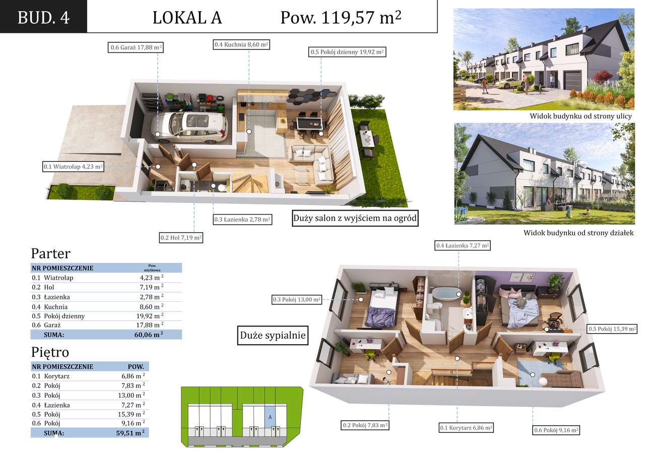 OSTATNI!! Dom Długołeka. 120m + 30poddasze-Klucze-oddany do użytku - Pełny obrazek: 4/4
