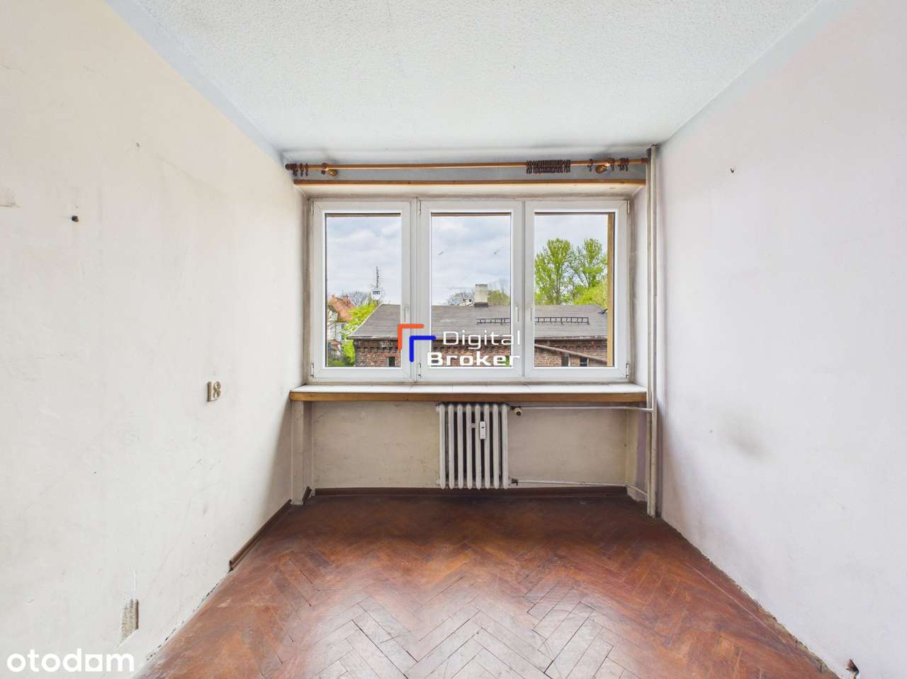 2 pokoje | Balkon | blok | CO miejskie| spokojna okolica | - Widok 6