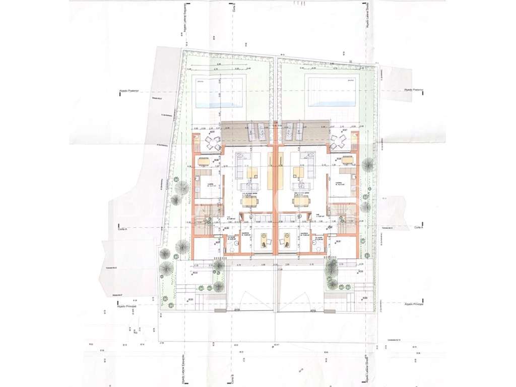 Moradias Geminadas T4 com piscina e garagem - Aires, Palmela-15