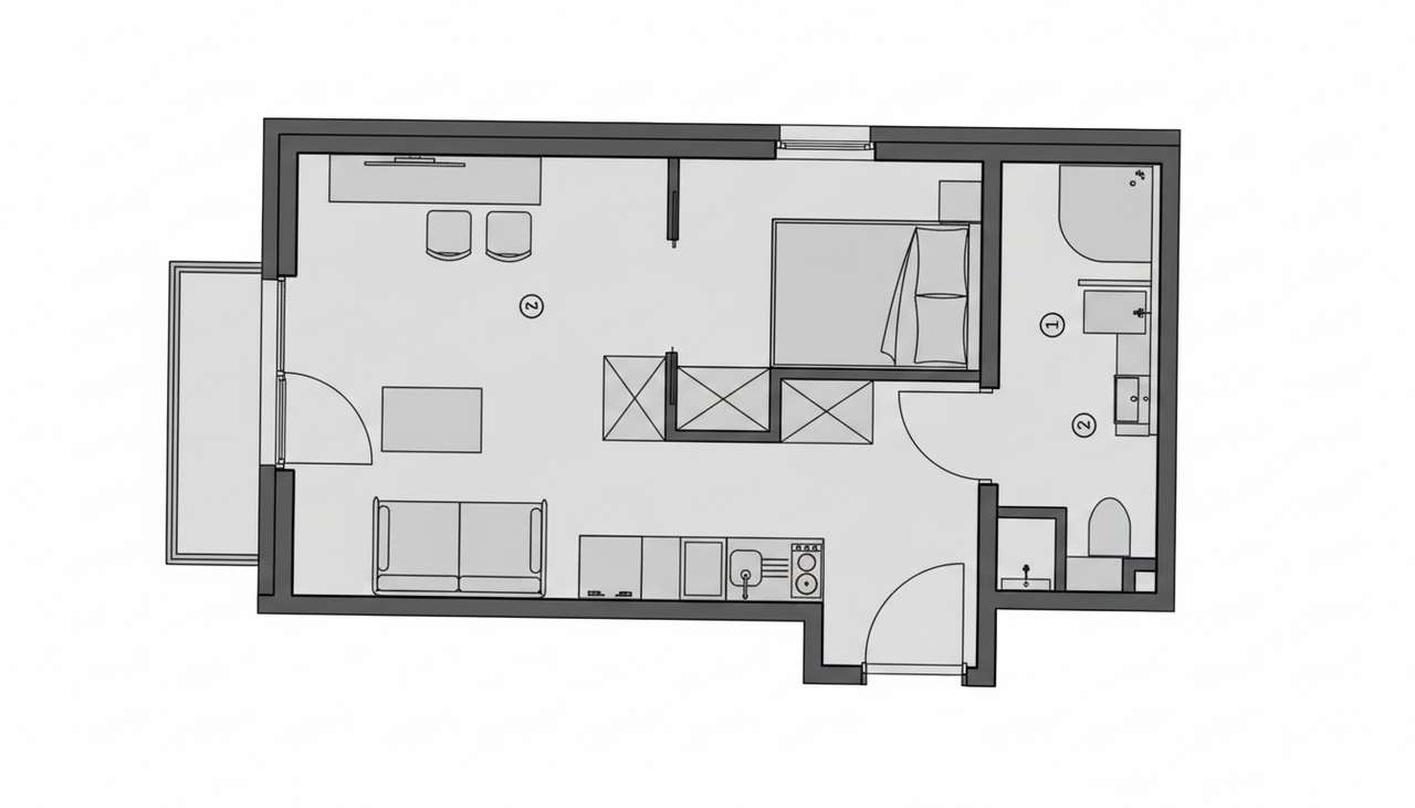 2 pok. | odlicz VAT | przy wejściu do parku | inwestycja na lata | AOW-10