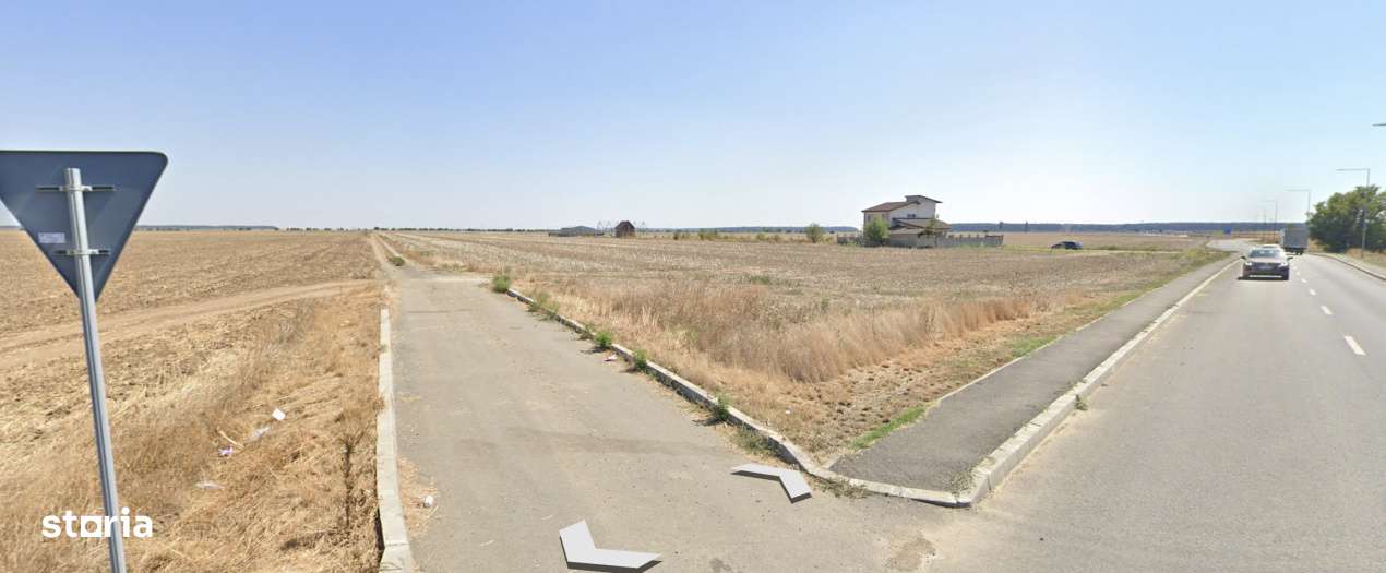 Teren 9.900 mp Branesti, deschidere 26 m ,industrial sau rezidential-0