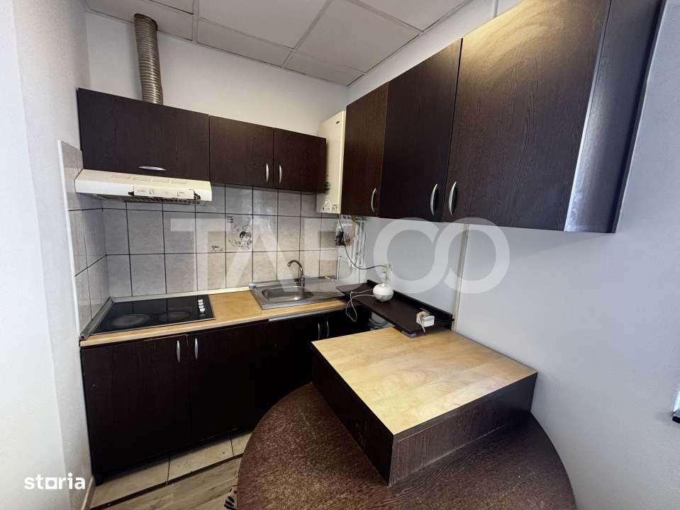 Garsoniera de vanzare mobilata si utilata Stefan cel Mare Sibiu - Imagine principală: 4/7