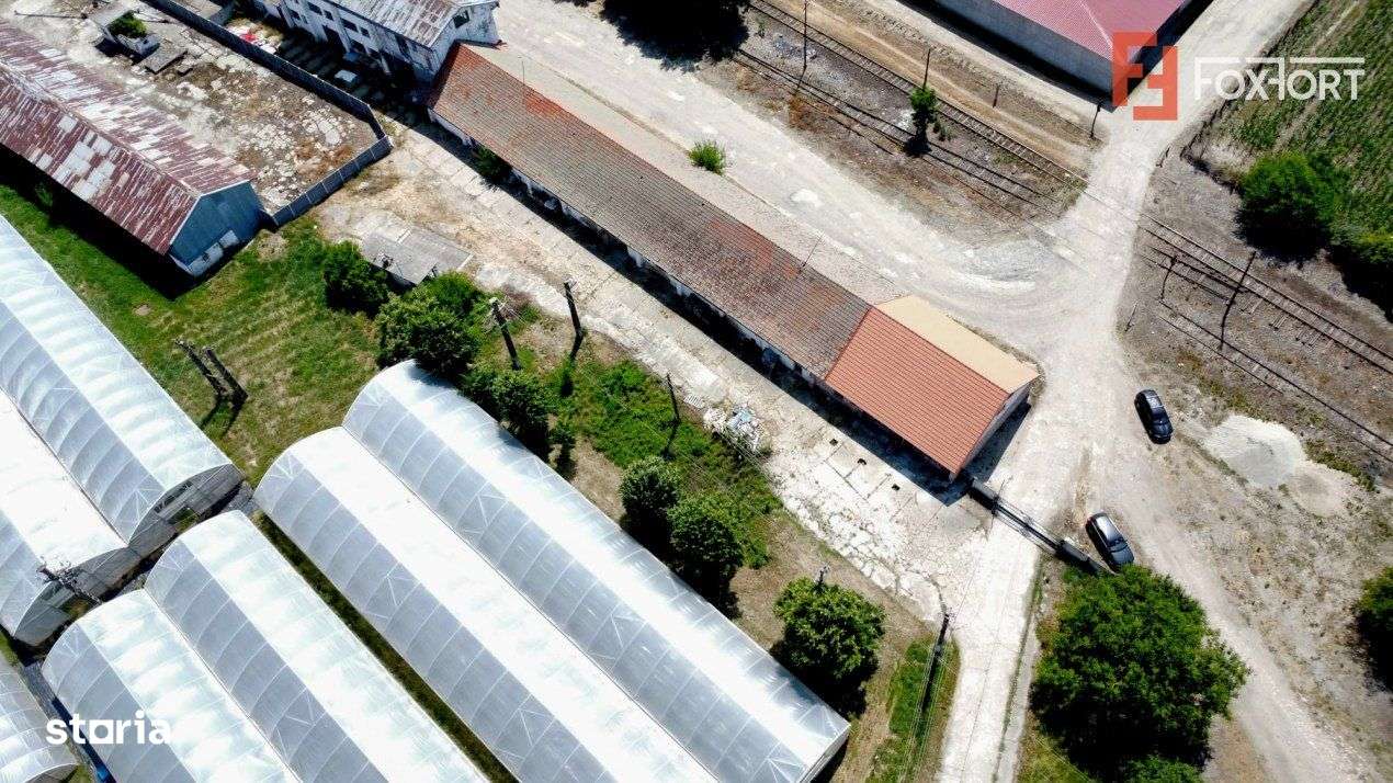 COMISION 0% Spatiu industrial de 695 mp si teren de 1821 mp - Giulvaz - Imagine principală: 5/19