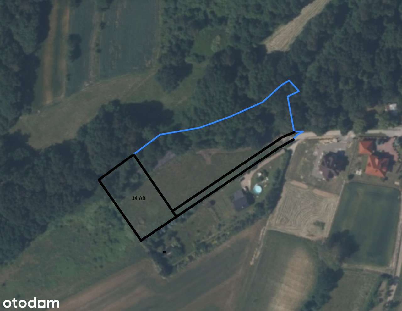 Byszyce - gmina Wieliczka – działka budowlana – 14 a - Pełny obrazek: 5/5