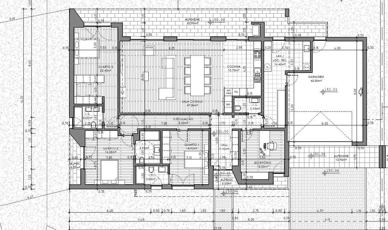 Moradia Unifamiliar Térrea - Lote com cerca de 1294 m2-16