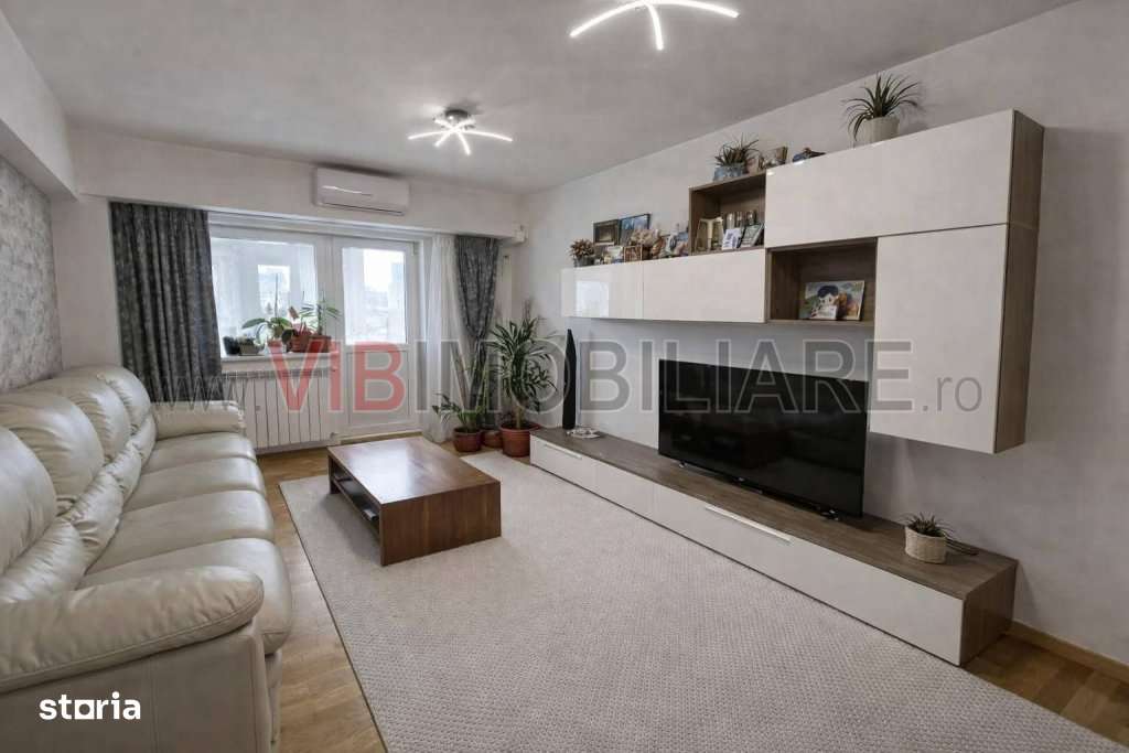 Apartament cu 3 camere Piata Alba Iulia-Rond Alba Iulia, stradal, etaj 4/8, 78 mp, 1996