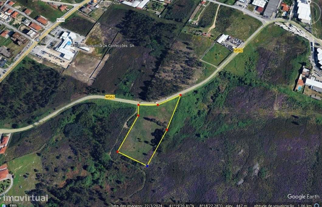 Lote de Terreno  Venda em Lustosa e Barrosas (Santo Estêvão),Lousada - Grande imagem: 2/8