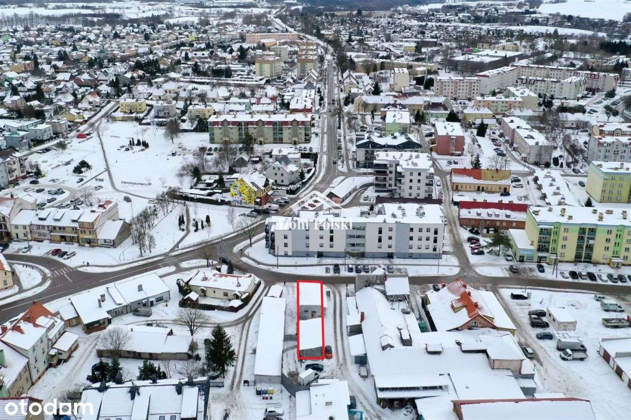 Budynek handlowo-usługowy + garaż - Olecko-8