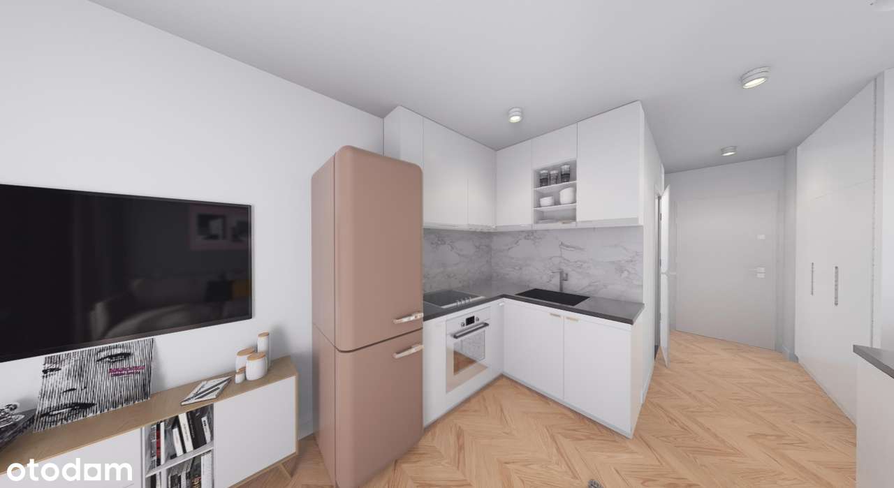 Kawalerka z loggią 10m2, klimatyzacja, ogrzewanie podłogowe, Bielawy - Pełny obrazek: 5/11