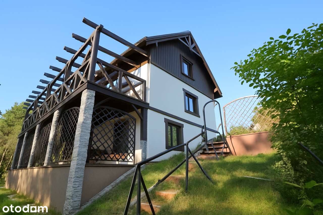 Dom z tarasem i dostępem do jeziora Piechowice gmina Dziemiany-3