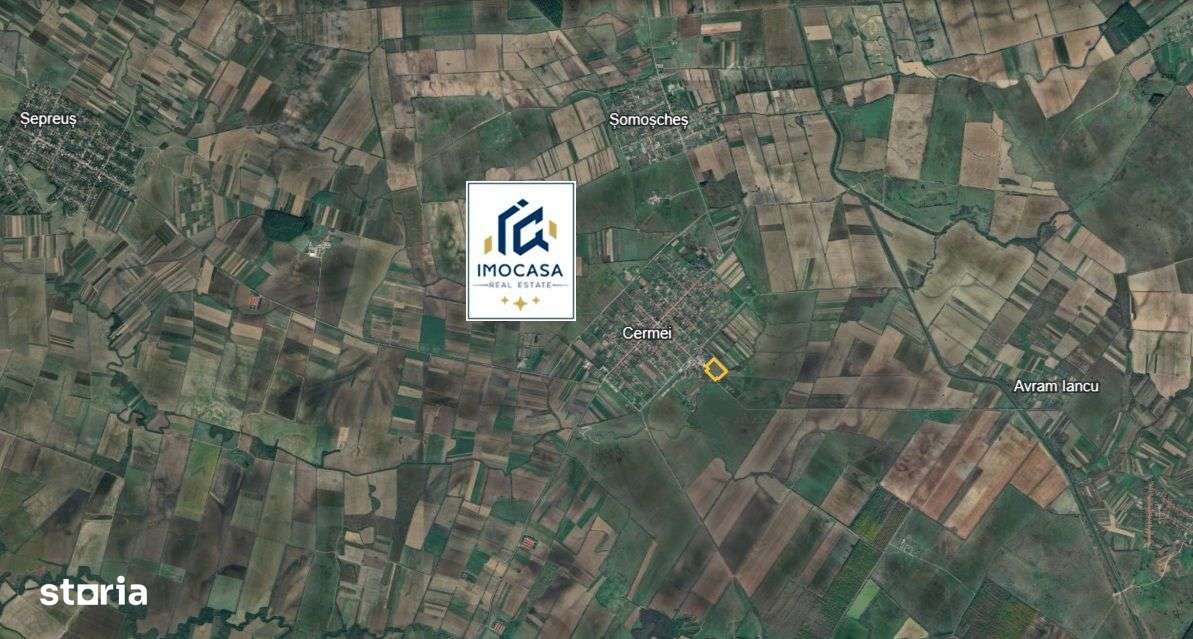 De vanzare Teren intravilan 46.336 mp Cermei Arad, FS DJ793 utilități-2