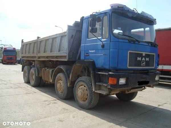 MAN F90 35.422 35.372  NA CZĘŚCI SILNIK SKRZYNIA 8X4 8X6 8X8 - 1