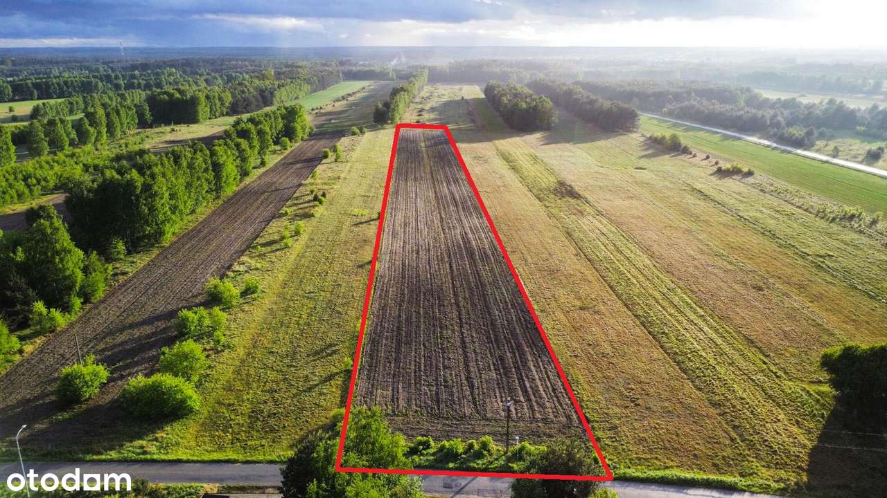 Z opcją podziału. Piękna! W ślepej uliczce! Objęta MPZP! BUDOWLANA !!-1
