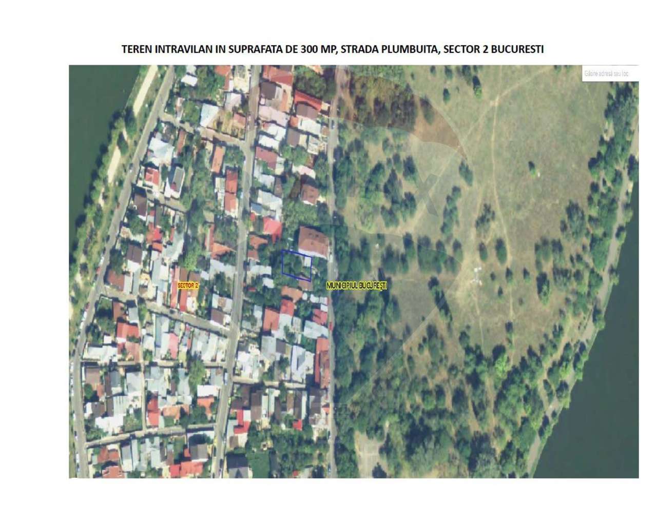 Vanzare teren intravilan curti-constructii,  Strada Plumbuita - Imagine principală: 1/6