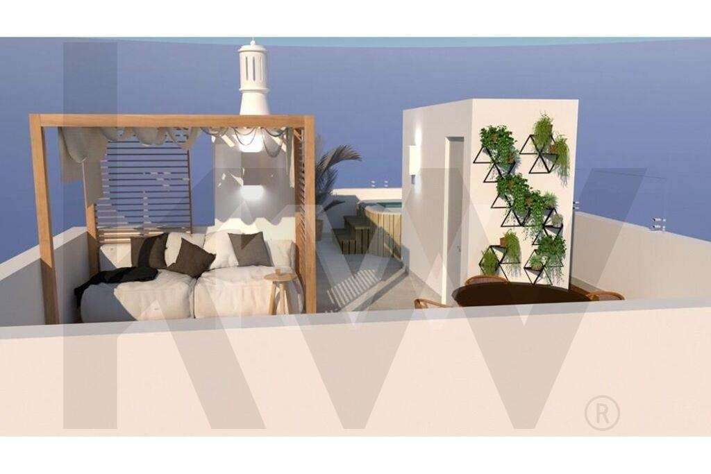 Moradia Típica Algarvia para Recuperar - Moncarapacho - Algarve - Grande imagem: 5/38