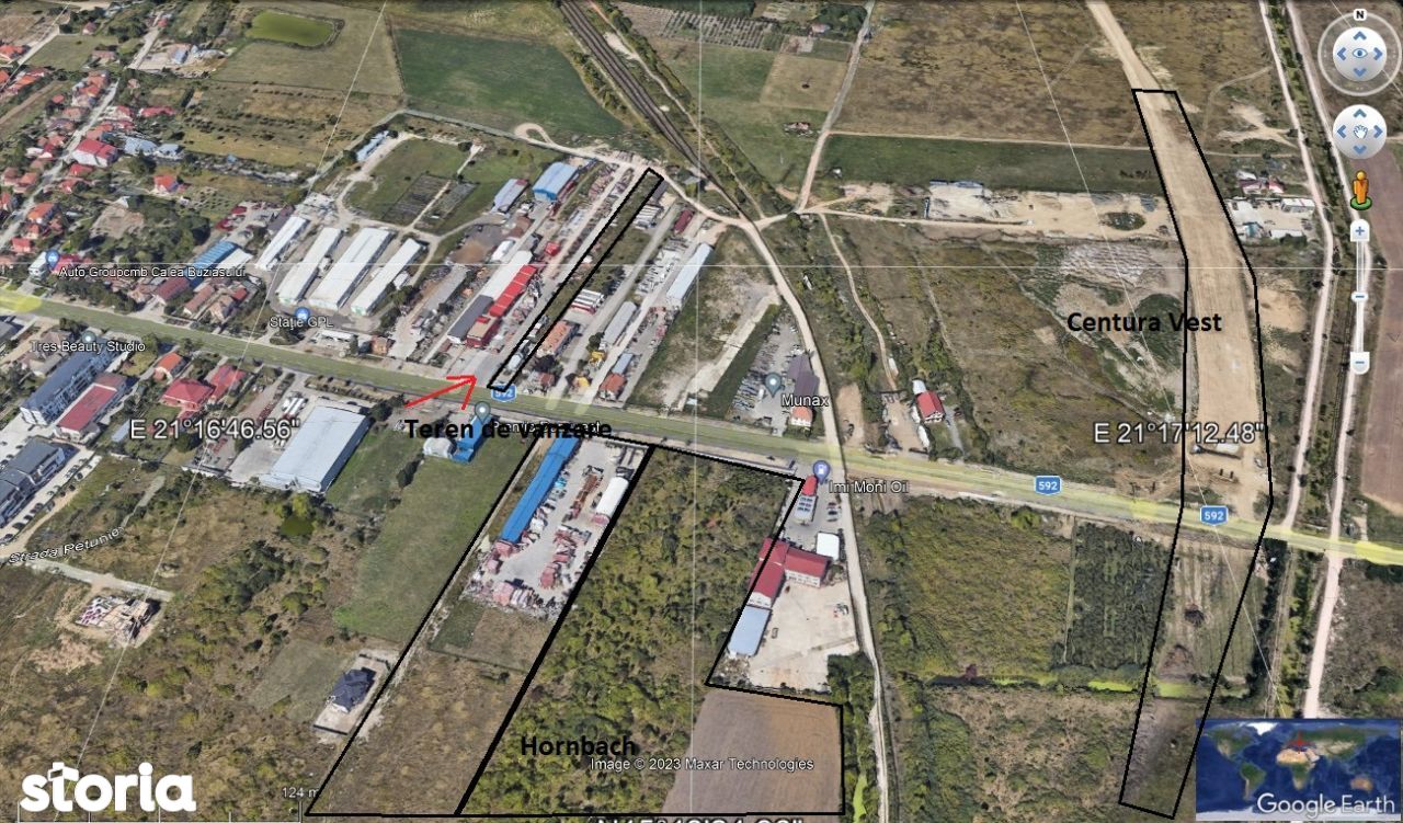 Teren de vânzare în cea mai dinamică zonă comercială din Timisoara