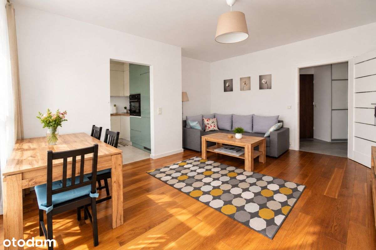 2pk | Widok na Zieleń |  Widna Kuchnia | Balkon 6m-12