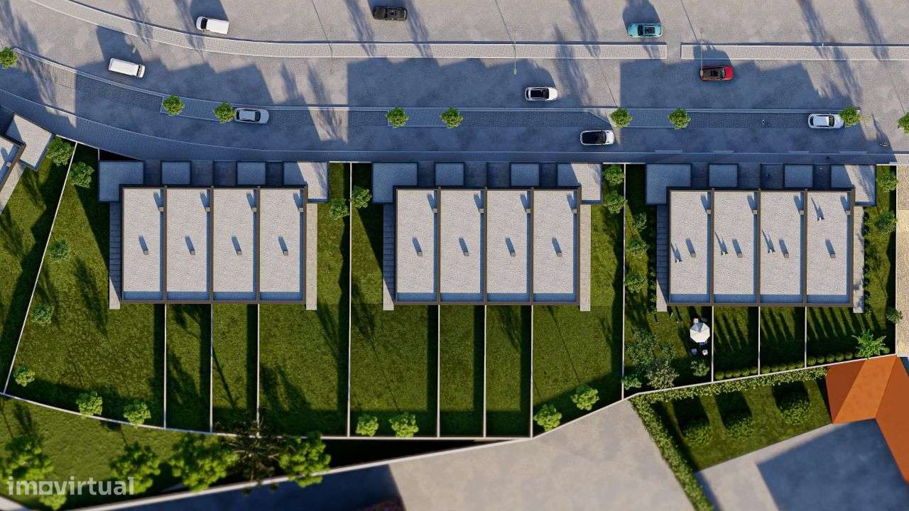 Moradia T3 em construção com duas Salas em Cristelo, Paredes-7