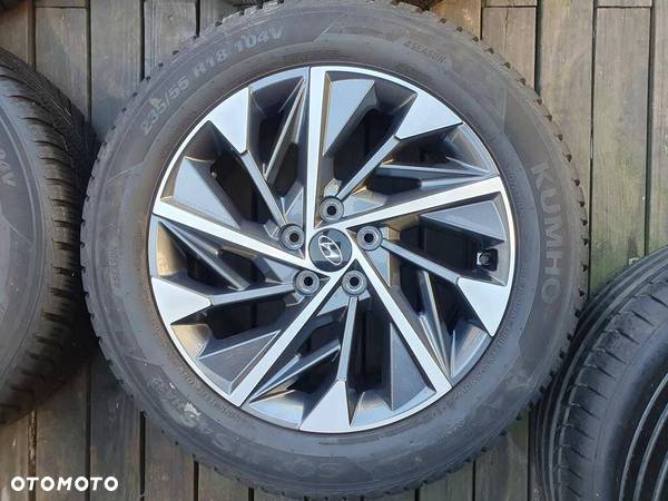 Koła 235/55R18 Hyundai Tuscon Kumho całoroczne 6,7 - 7