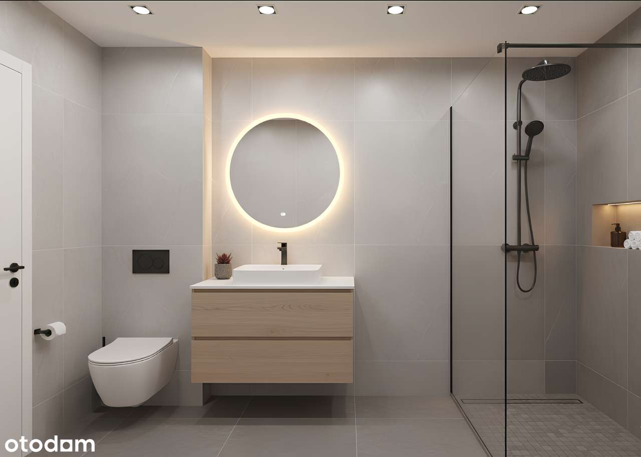 Najtańsze 2 pokoje z balkonem od zachodu+ Garaż + RABAT na koniec roku - Pełny obrazek: 4/4