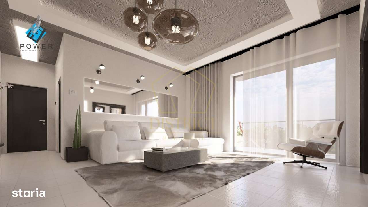 Apartament cu 3 camere, terasa și curte de 16mp | Esso - Imagine principală: 3/17