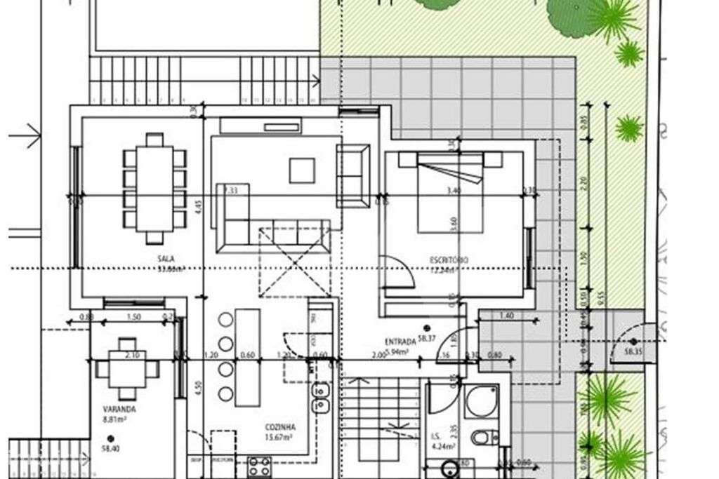 Moradia Geminada T3 com Piscina em Vale de Milhaços - Grande imagem: 4/5