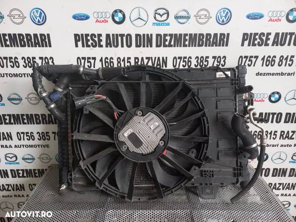 Grup Radiatoare Radiator Apa Clima Termocupla Land Rover Range Rover Discovery Suport Evouque 2.0 Diesel Automat - Dezmembrari Arad - 6