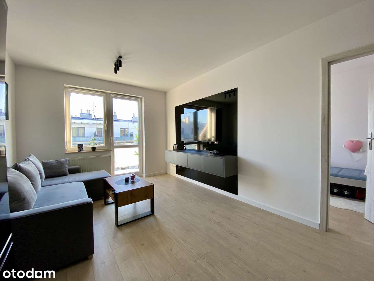 2 pokoje | Młody Straszyn|  duży balkon-10