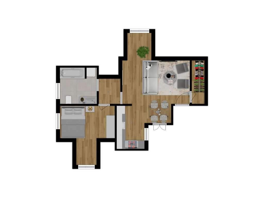 Apartamento T1 Novo em Construção | Águas Furtadas - São Mamede, Ba...-24