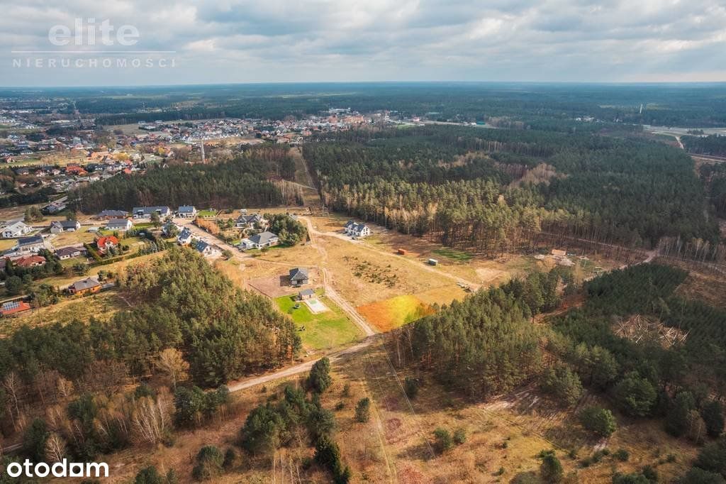 Działka tuż przy lesie w Kliniskach Wielkich