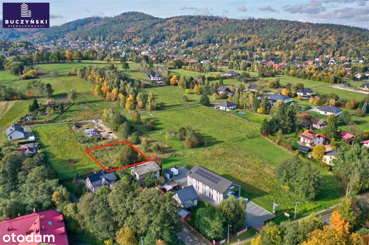 Działka, 1 200 m², Bystra-2