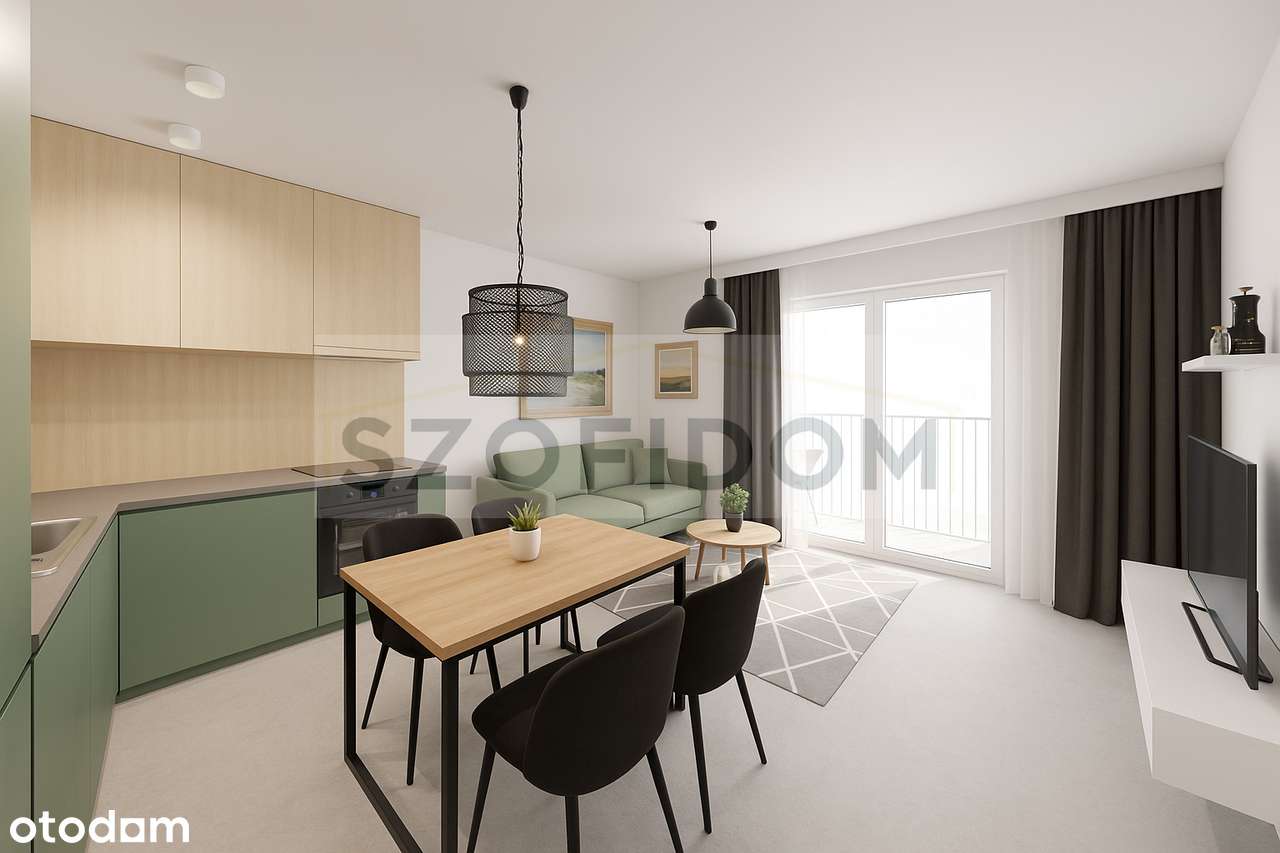 Najtańsza Kawalerka w Centrum Pobiedzisk + Duży Balkon 6 m²