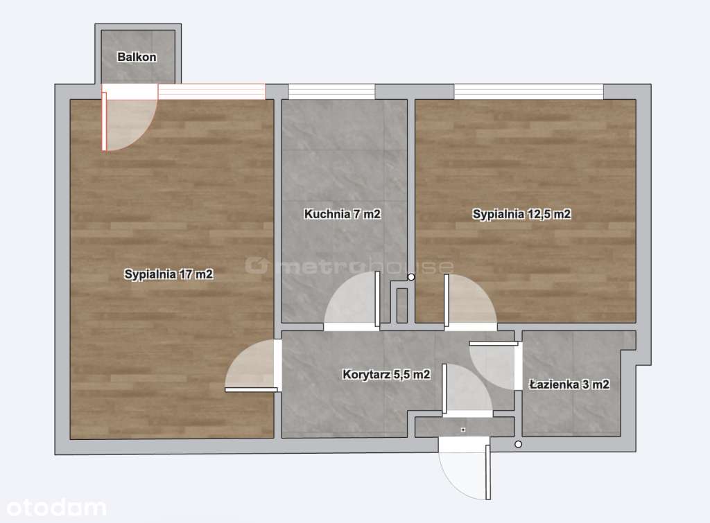 2 pokoje z oddzielną kuchnią I Duży potencjał!-2