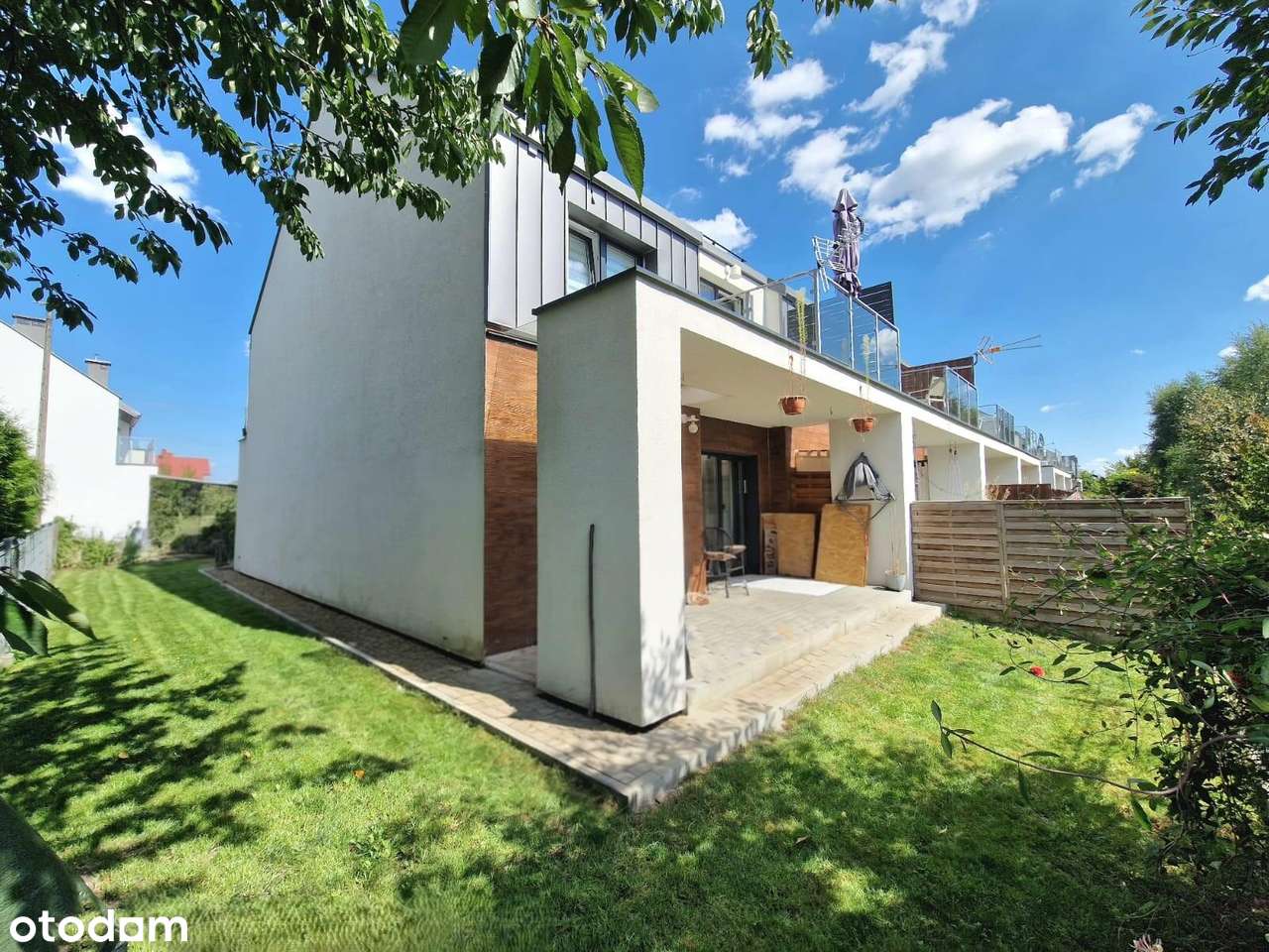 Segment narożny z ogródkiem taras balkon-0