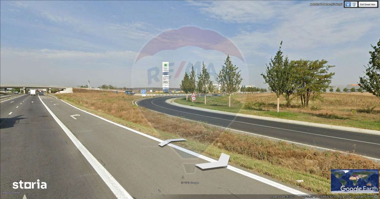 Teren intravilan 93,000mp / Autostrada A1/km 23-3