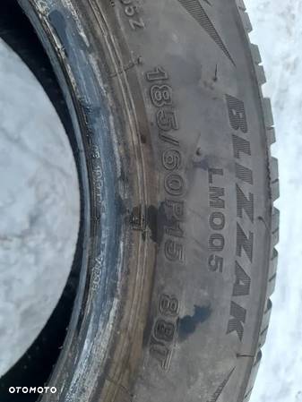 1x opona zimowa 185/60R15 88T Bridgestone Blizzak 2020r - 5