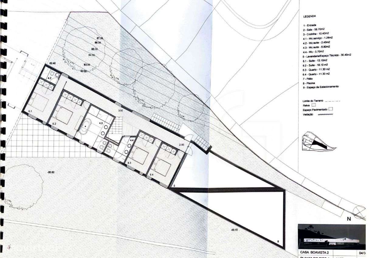 Moradia T4 com jardim, piscina e vistas mar em Cristelo - Caminha-30