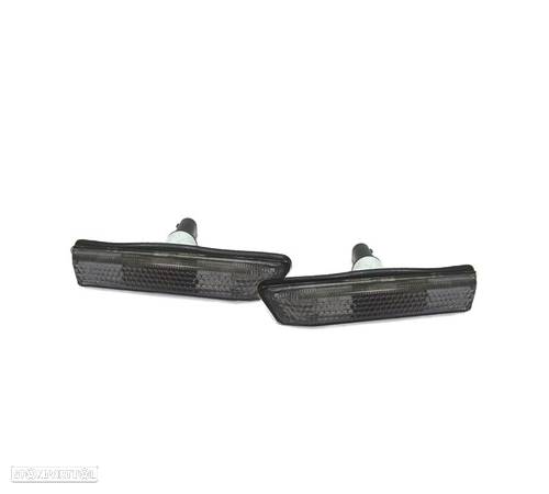 PISCAS LATERAIS PARA BMW E36 96-99 FUNDO PRETO - 1