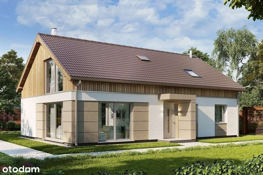 Nowy dom w sąsiedztwie lasu (gm. Stepnica)-9