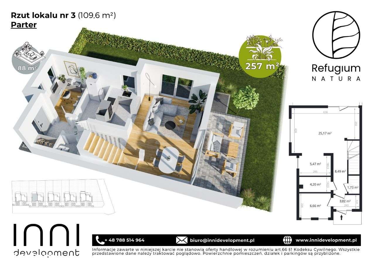 Piętrowe mieszkanie z ogrodem - z opcją POD KLUCZ - Pełny obrazek: 5/14